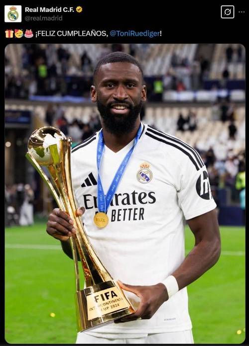 皇马铁卫吕迪格：最恨坑队友的球员，我为上场健康都不顾了！