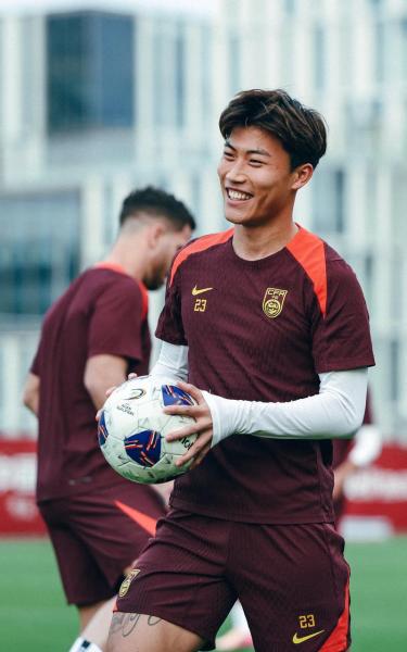 谢文能：和强队交手是很好的学习机会，希望取得好的成绩