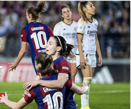 德比一边倒！巴萨女足欧冠62大胜皇马女足，历史交手24胜1负
