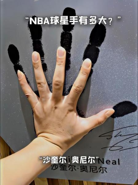 nba历史排名第一的手掌有多长，nba里面手掌最大的十个人？