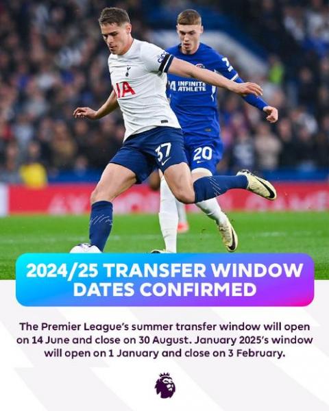 2022英超冬季转会时间，英超冬季休赛期
